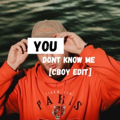 Jax Jones, RAYE - You Don't Know Me [Cboy Edit]