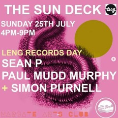 Leng Records Recorded Live At The Sundeck Margate 25.07.21