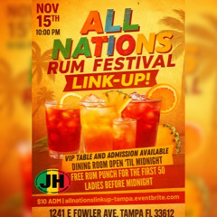 ALL NATION LINK UP RUM FEST MUSIC BY KIRKY-C,JERK HUT 11-15-2025