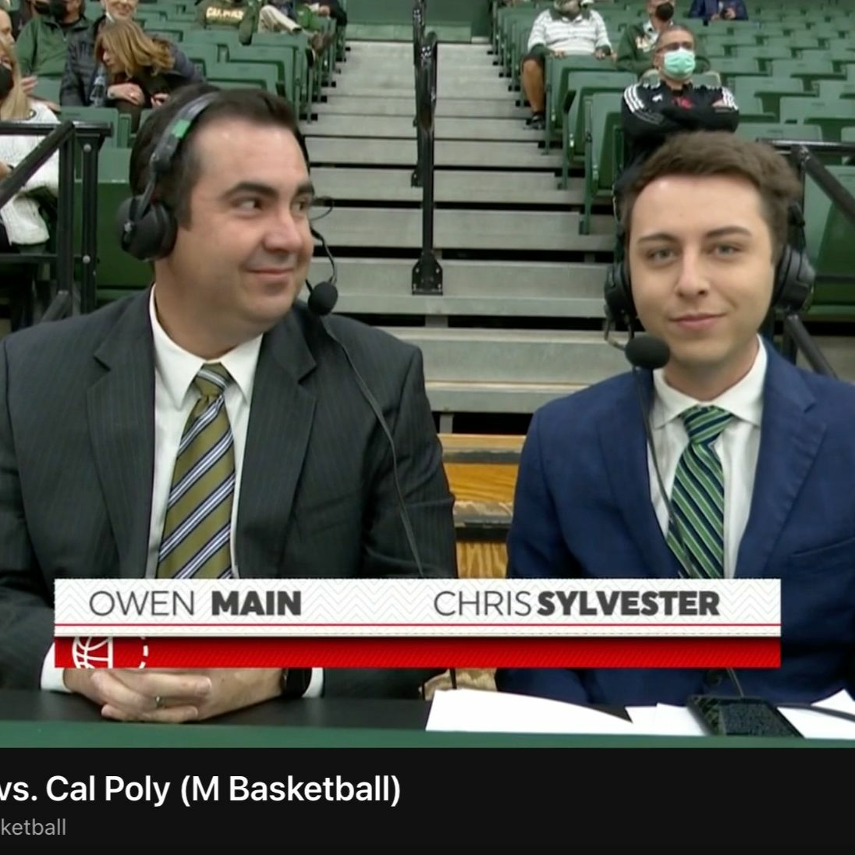 Chris Sylvester and Owen Main, March 26th - New Cal Poly Head Coach Mike DeGeorge episode artwork