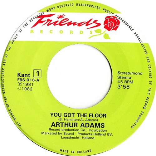 Arthur Adams - You Got The Floor (Dj ''S'' Remix)