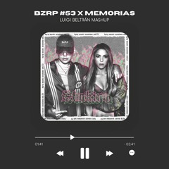 Bizarrap, Shakira, Mora x Jhayco - Bzrp 53 x Memorias (Luigi Beltrán Mashup)