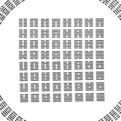 a reading of the I Ching - Shao Yong diagram