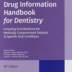 [GET] PDF ✓ Drug Information Handbook for Dentistry by  Richard L. Wynn EPUB KINDLE P