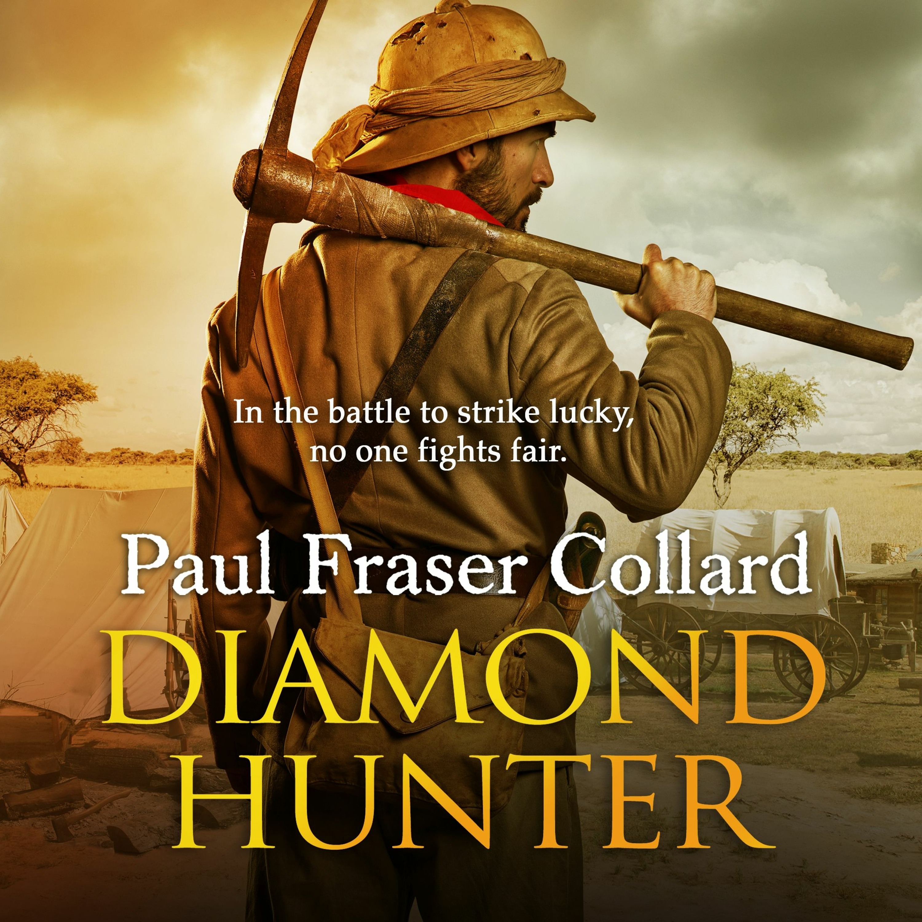 cover of episode DIAMOND HUNTER by Paul Fraser Collard, read by Dudley Hinton - audiobook extract