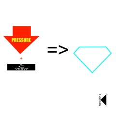CARBON+PRESSURE=>DIAMONDS