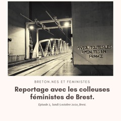 Les colleuses féministes de Brest