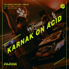 Karnak On Acid at Polifonic Festival Puglia 2024 - Beach Stage