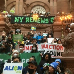 500 Rally For NY Renews Climate, Jobs And Justice Package