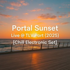 Portal Sunset – Live @ TLV Port (2025) [Chill Electronic Set]