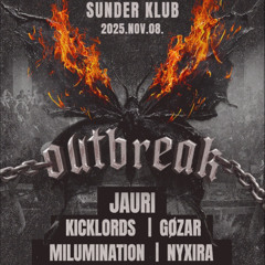 MILUMINATION | OUTBREAK CLOSING SET | SUNDER CLUB | SCHRANZ | HARD TECHNO
