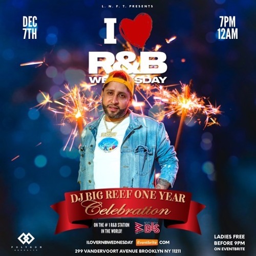 Stream WBLS REEF 1 YEAR CELEBRATION by DJ ACTIVE Listen online for Stream WBLS REEF 1 YEAR CELEBRATION by DJ ACTIVE Listen online for