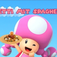 Toadetti mit Spaghetti