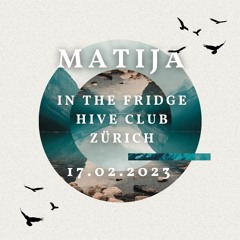 Hive Club Zürich - Matija - In The Fridge 17.02.2023