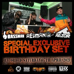 DJ REDMANO - MCS BASSMAN & RAZOR (SPECIAL EXCLUSIVE BIRTHDAY SET) 17.4.21