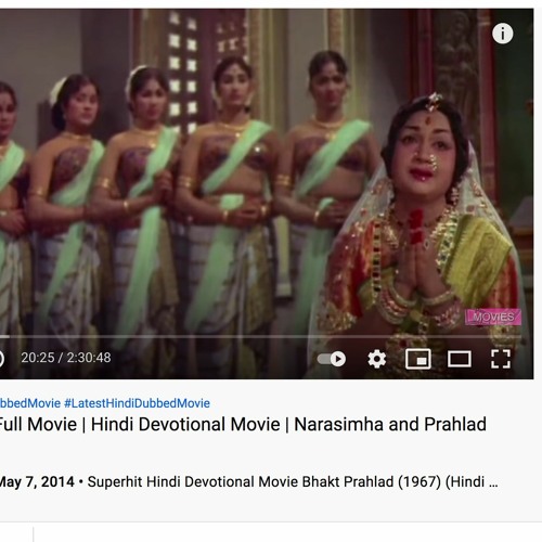 Bhakta Prahlad Hindi Telegu Film Ladies Song