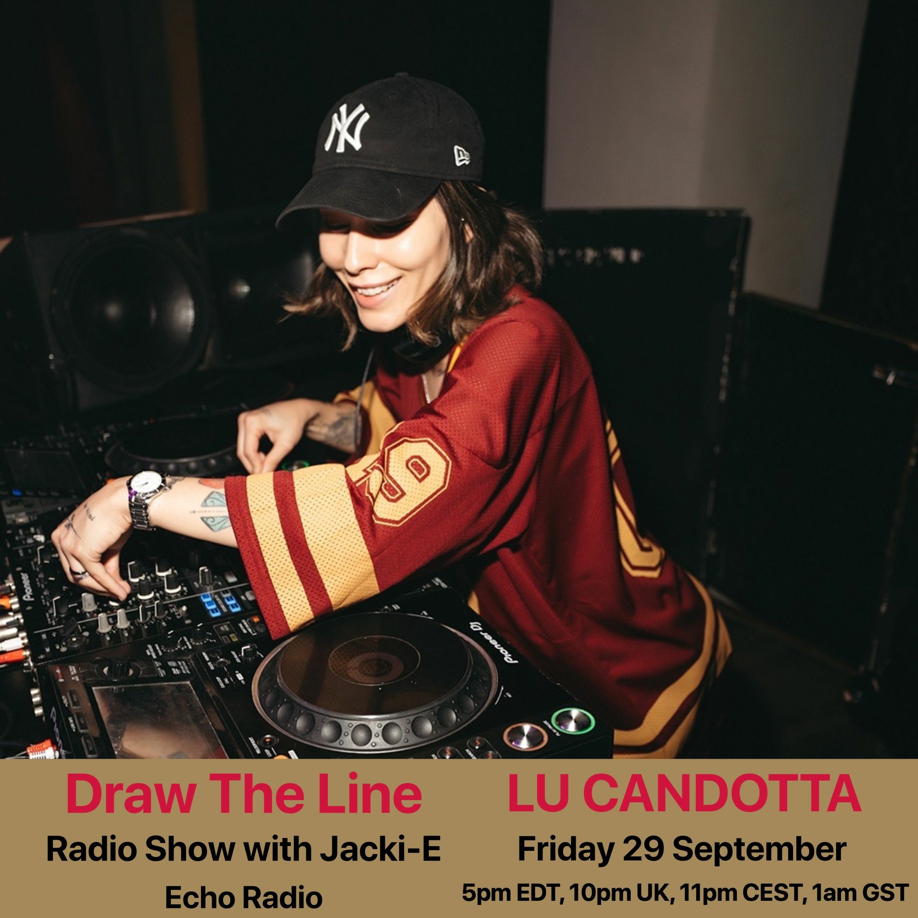 Jacki-E and Draw The Line Radio Show
