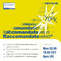 Raccomandate Veloci with Tina delle poste & Youk 02.09.2024
