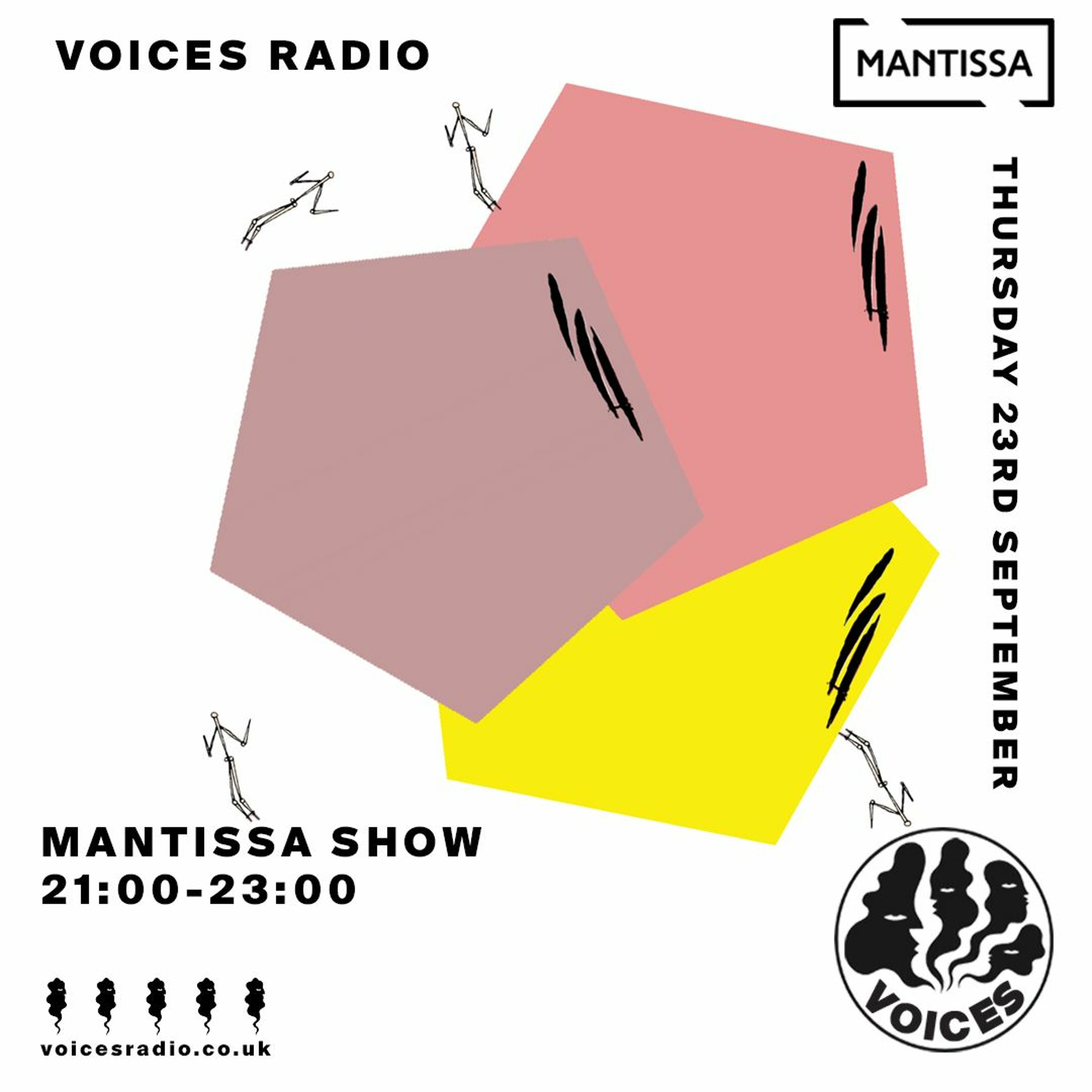 Mantissa Show on Voices Radio Sept 2021 episode artwork