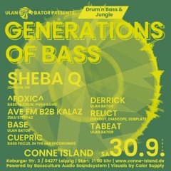 Generations Of Bass @ Conne Island