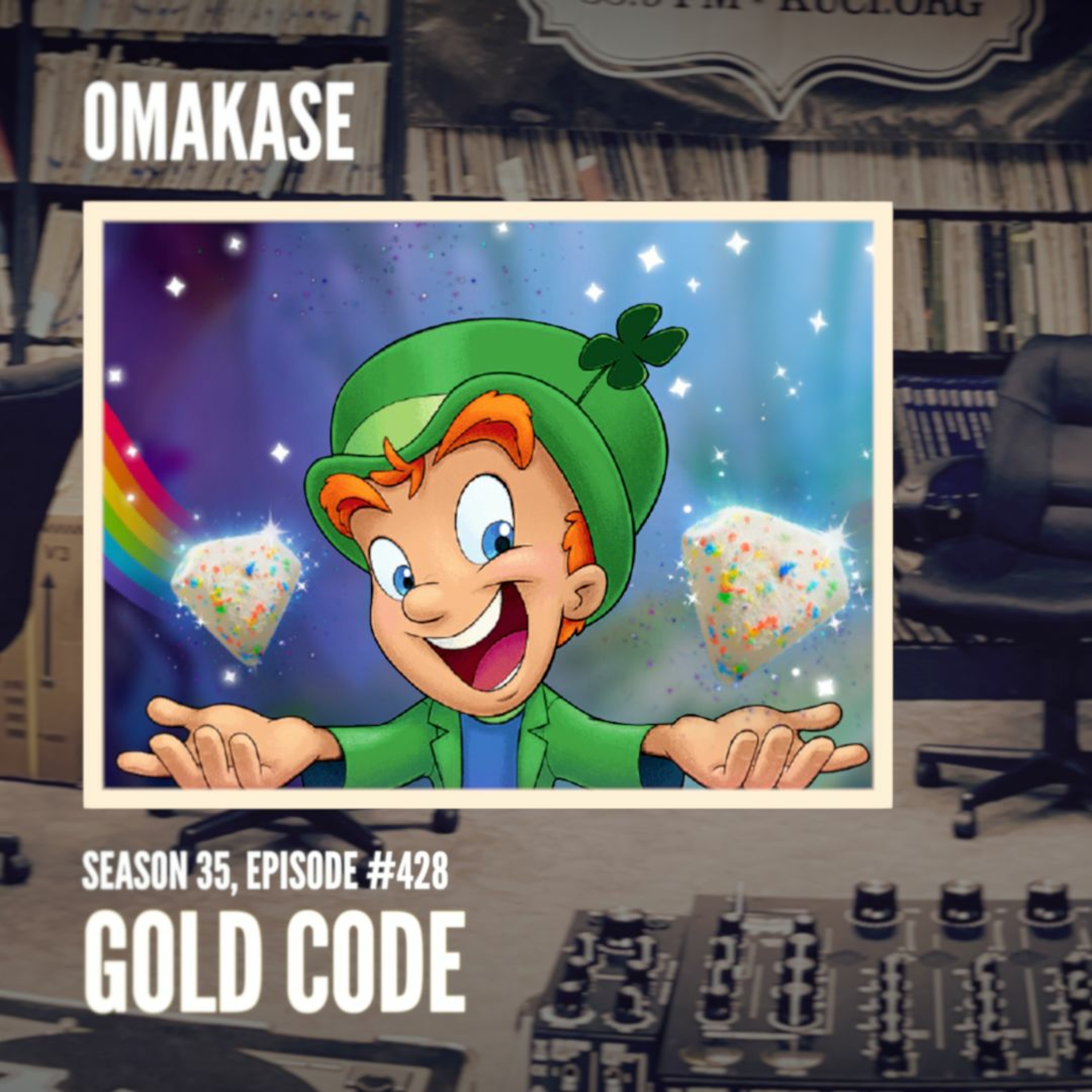 OMAKASE 428, GOLD CODE episode artwork