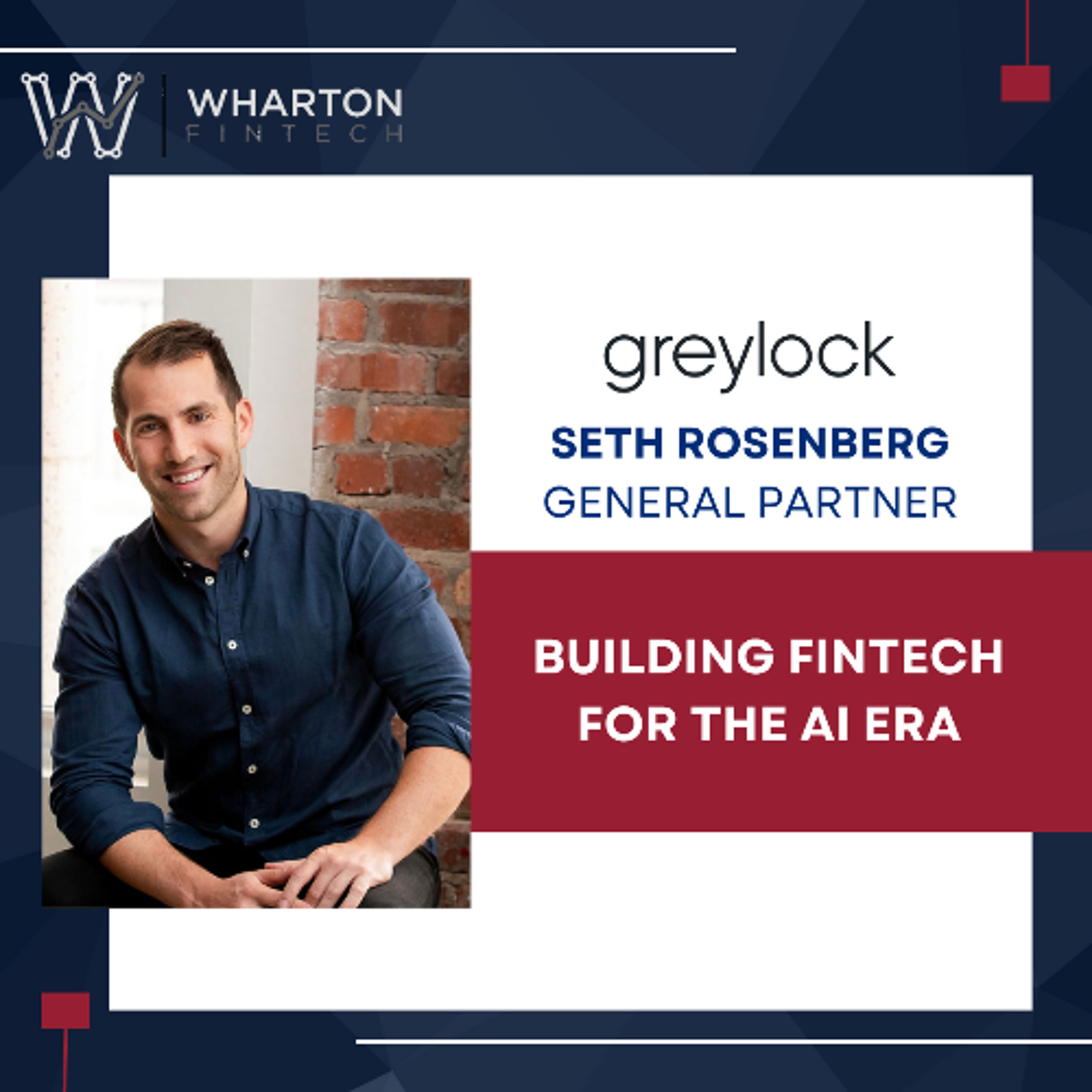 cover of episode Seth Rosenberg, General Partner at Greylock - Building Fintech for the AI Era