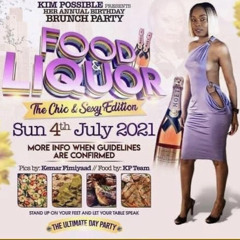 CRYSTAL BLUE SOUND @ KIM POSSIBLE FOOD & LIQUOR BRUNCH PARTY SUN 4TH JULY 2021