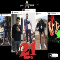 21 Gang "Agressão á Moda"[REMIX](feat. Young Math| Cheiodagrana21| Rakinoh Cheff| BLK| Young Wxlf