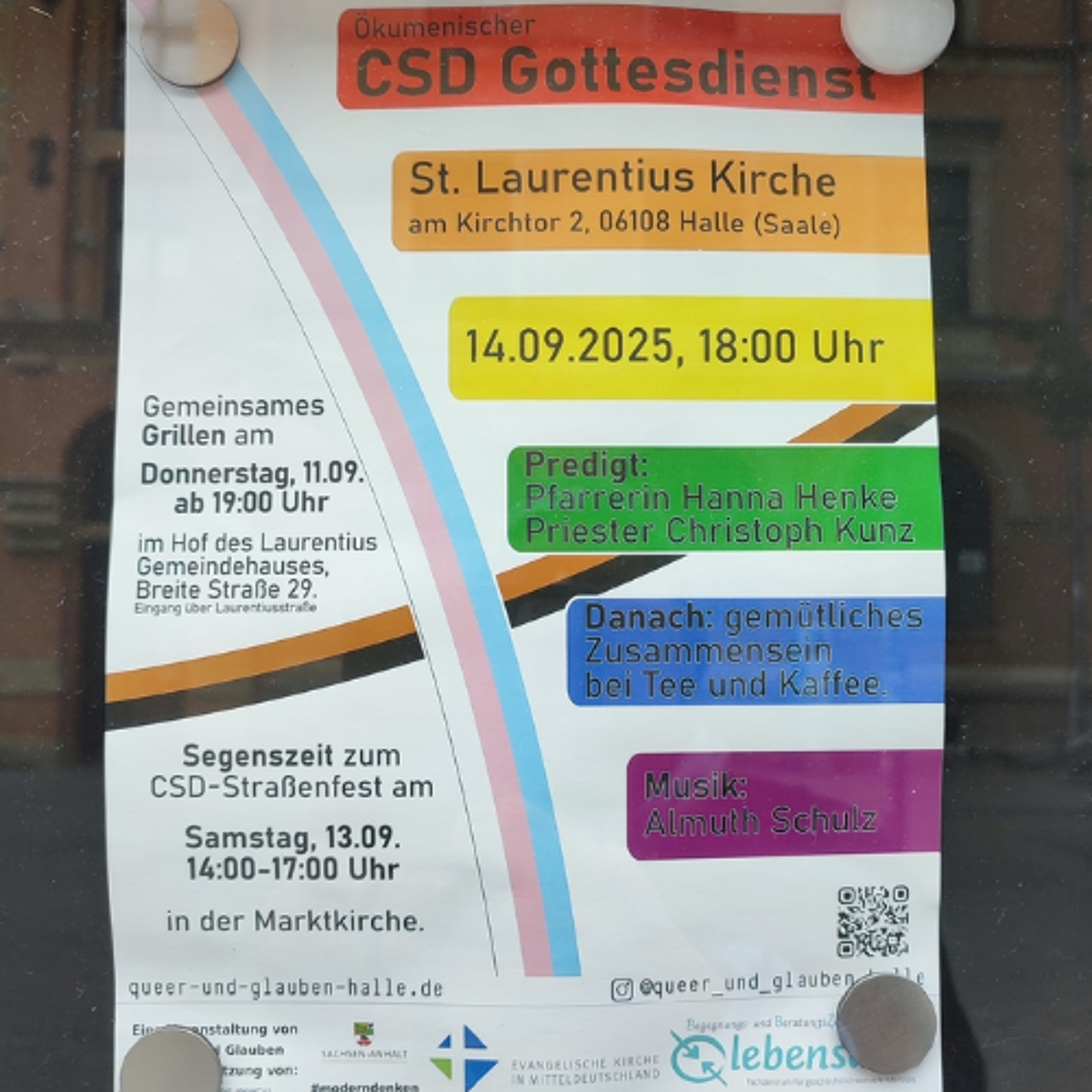 Die Kirche bei radio SAW