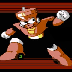 Mega Man 3 - Top Man (8-bit C64 Cover)