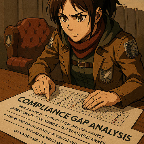 Project #14.1 - Compliance Gap Analysis Project ('ISO 27001:2022 Annex A' Edition)