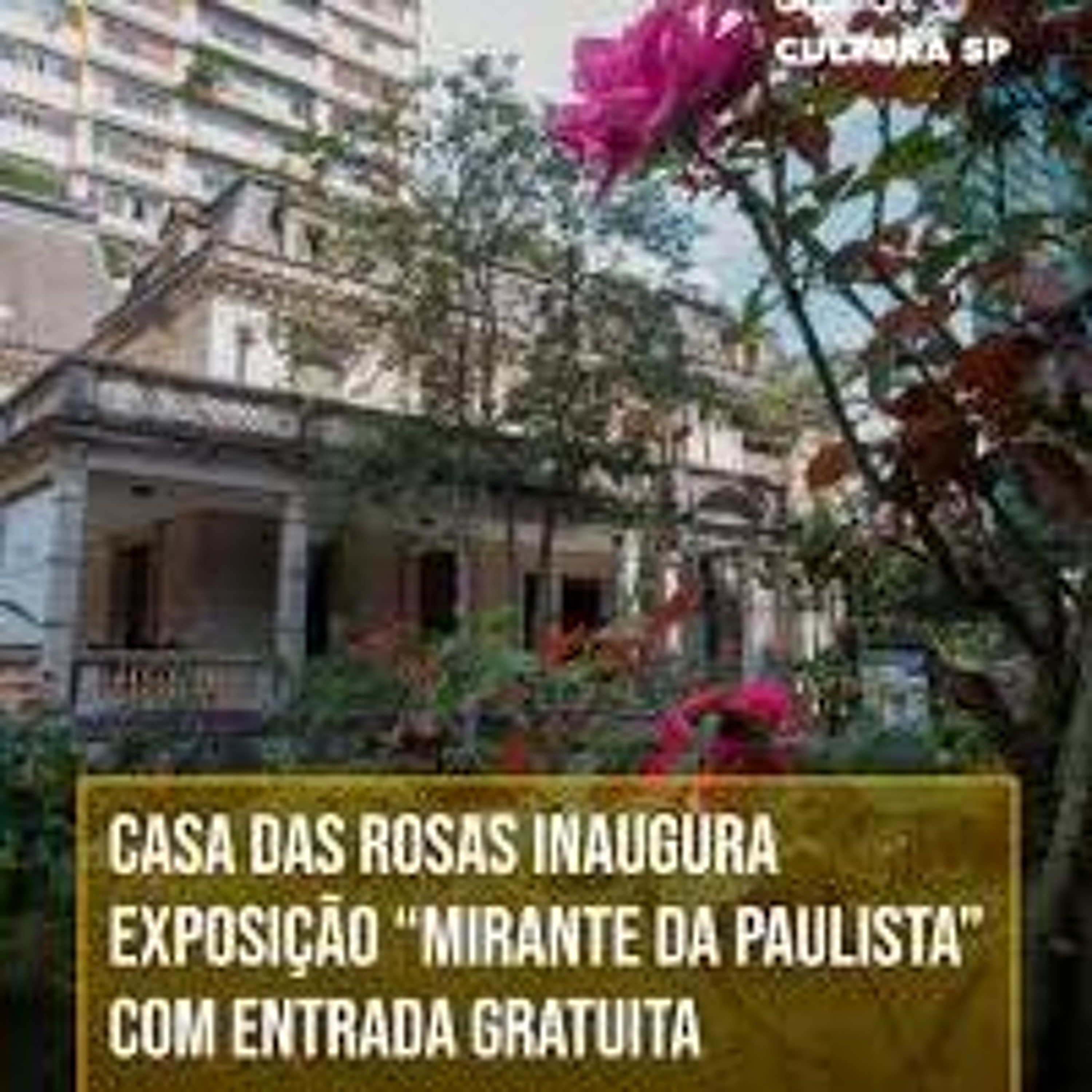 19.02.2026 = EXPOSIÇÃO MIRANTE DA PAULISTA  NA CASA DAS ROSAS episode artwork