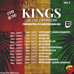 Kings Of The Caribbean With Dj Brownin (Strictly Vybz Sound) 7/6/2022