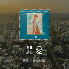 深海魚子醬 - 錯愛「拉開抽屜藏著放了已久泛黃的照片，你的笑容依然觸動著我的心弦」【動態歌詞/pīn yīn gē cí】