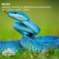 Drazel invite DJ Servidor et Ruffcast - Mues (Décembre 2024)