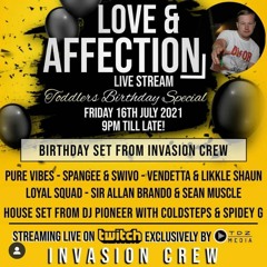 TODDLER LOVE & AFFECTION LIVE STREAM