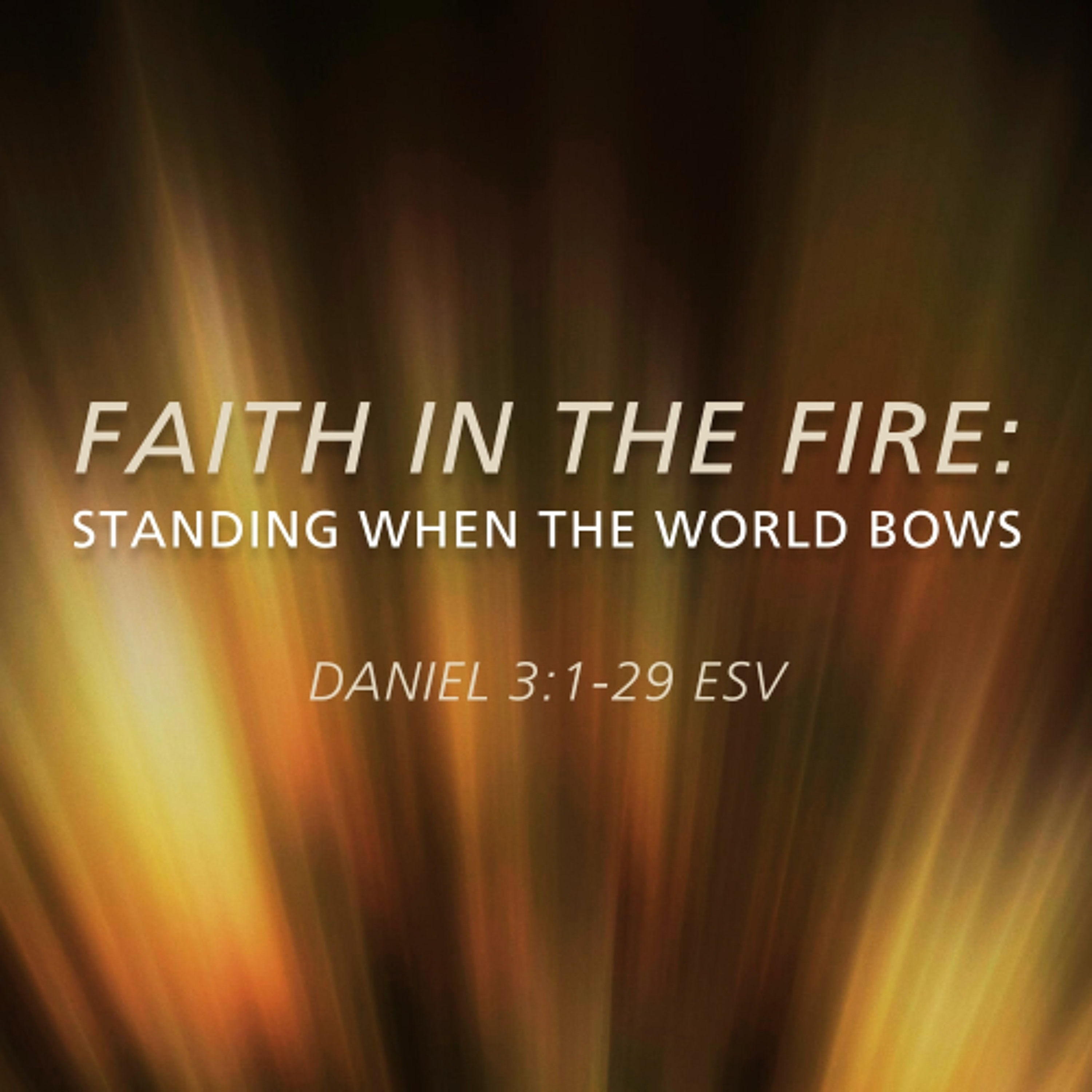 Faith In The Fire: Standing When The World Bows episode artwork