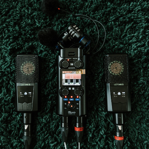 ZOOM H5 Studio - Lewitt 540s & LOM Mikrousi Test