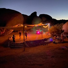 rainbow boulder garden