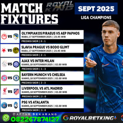 JADWAL PERTANGINGAN UEFA CHAMPIONS LEAGUE 2025 | SITUS JUDI BOLA ONLINE TERPERCAYA