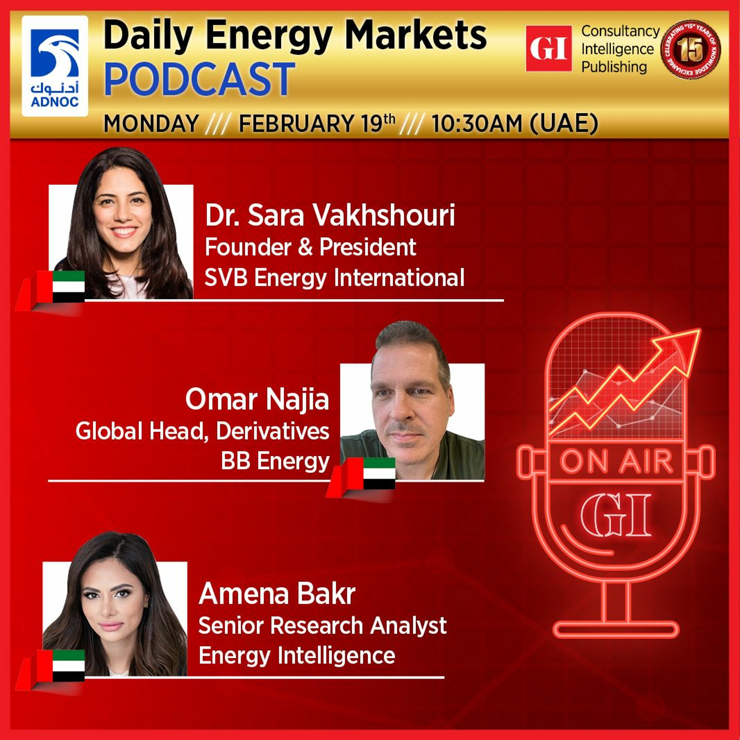 PODCAST: Daily Energy Markets - February 19th