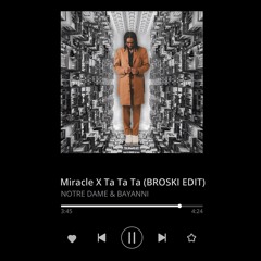 Notre Dame & Bayanni - Miracle X Ta Ta Ta (BROSKI Edit)