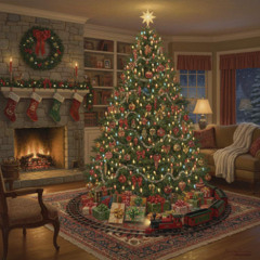 Grandpa's Christmas Train