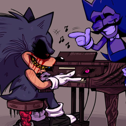 Majin Sonic and Lord X 