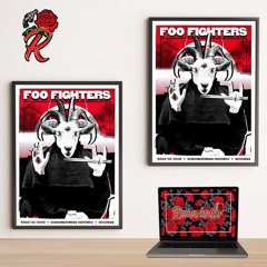 Foo Fighters Cardiff 2024 Poster