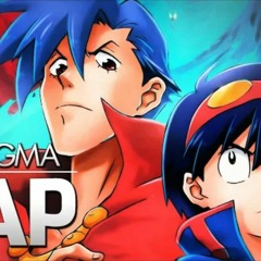 Rap do Simon e Kamina ft. Teaga (Tengen Toppa Gurren-Lagann) | Fight The Power | Enygma 77