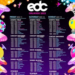 Acraze @ kineticFIELD, EDC Orlando, United States 2022-11-11