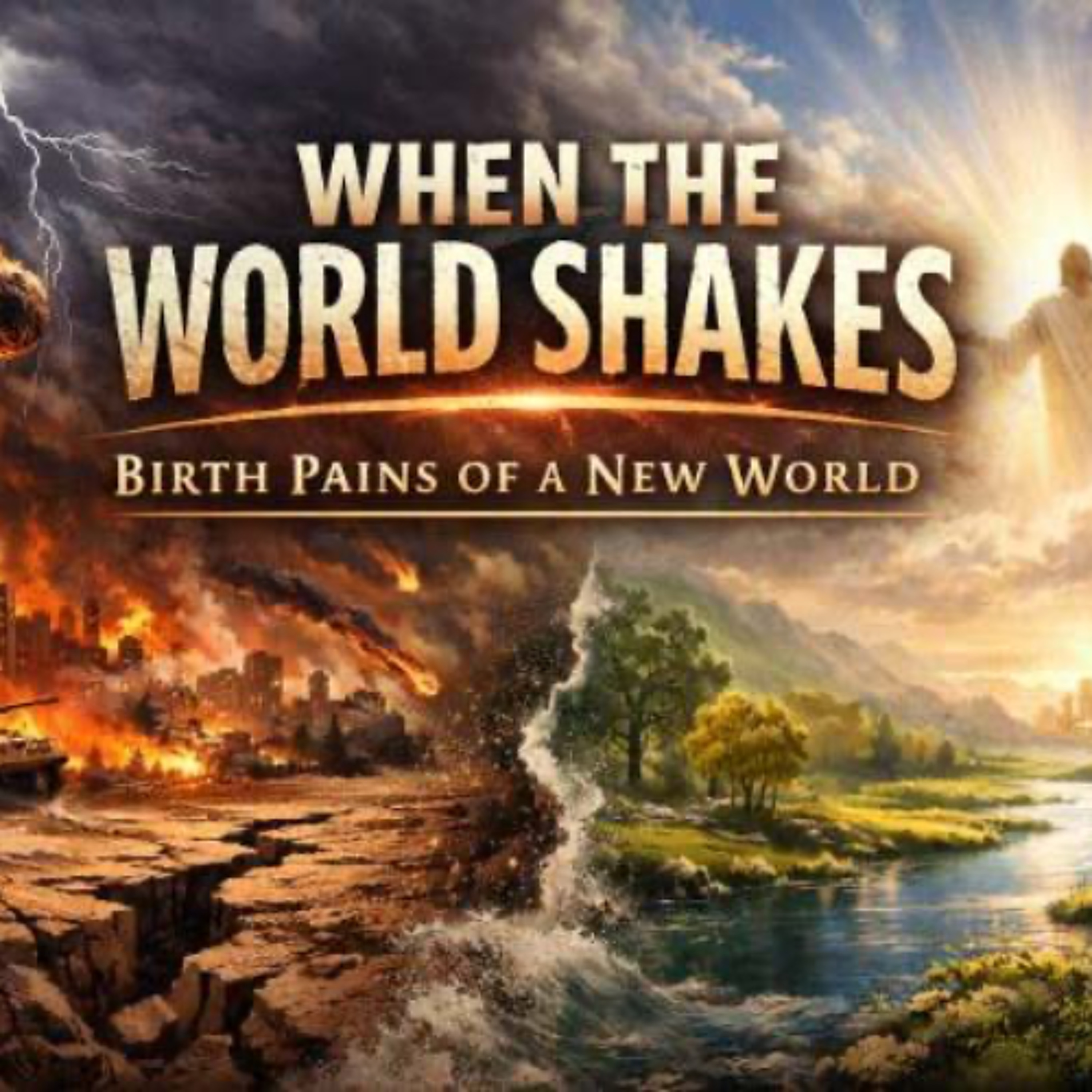 “When the World Shakes - Birth Pains of a New World” Luke 21v25-36 [22nd March 2026] episode artwork