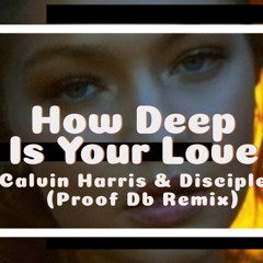 Calvin Harris & Disciples - How Deep Is Your Love ( Proof Db Remix )