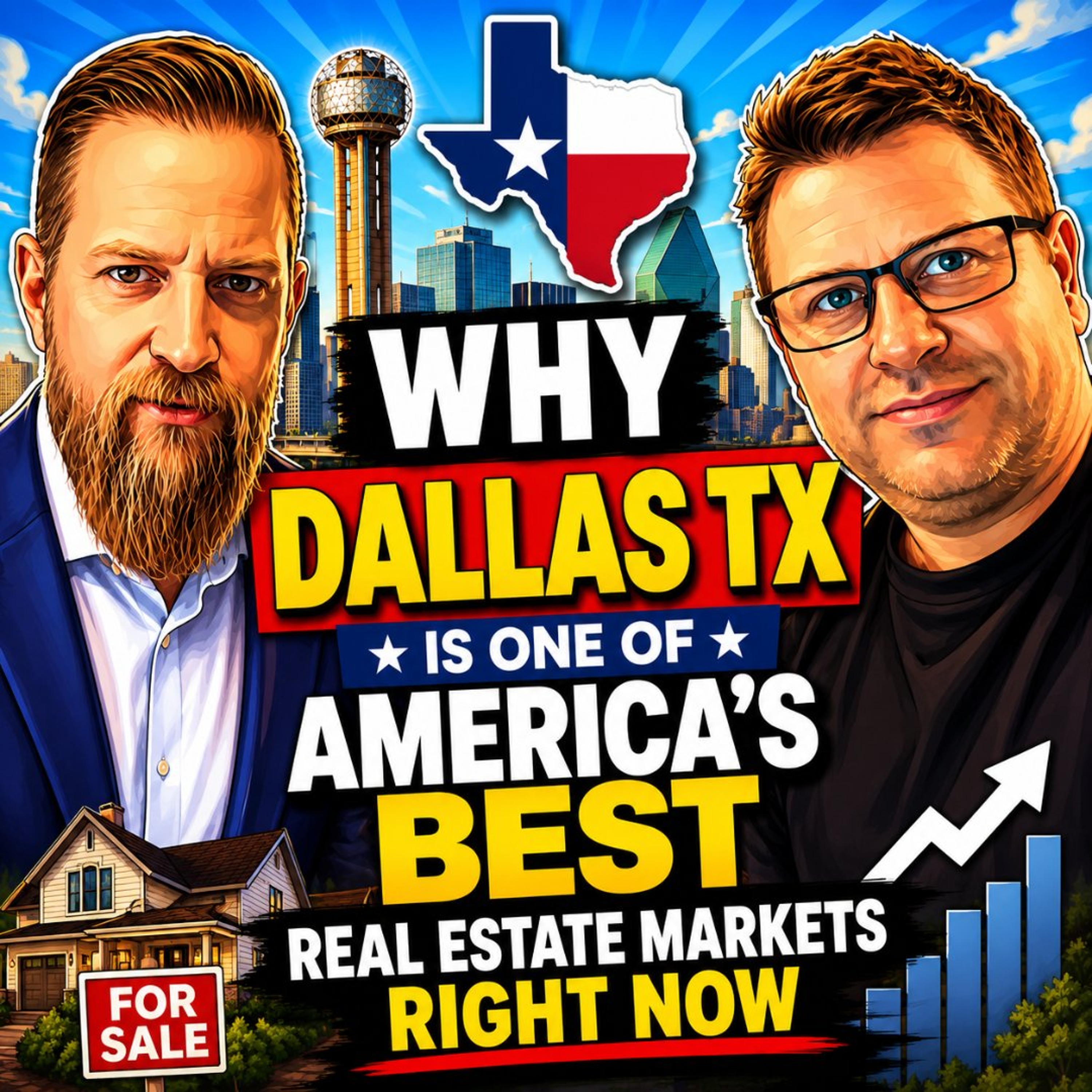 EP430 Why Dallas TX Is One of America's Best Real Estate Markets Right Now with Paul Hopkins episode artwork